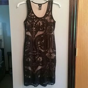 Alloy Apparel Black Lace Dress
